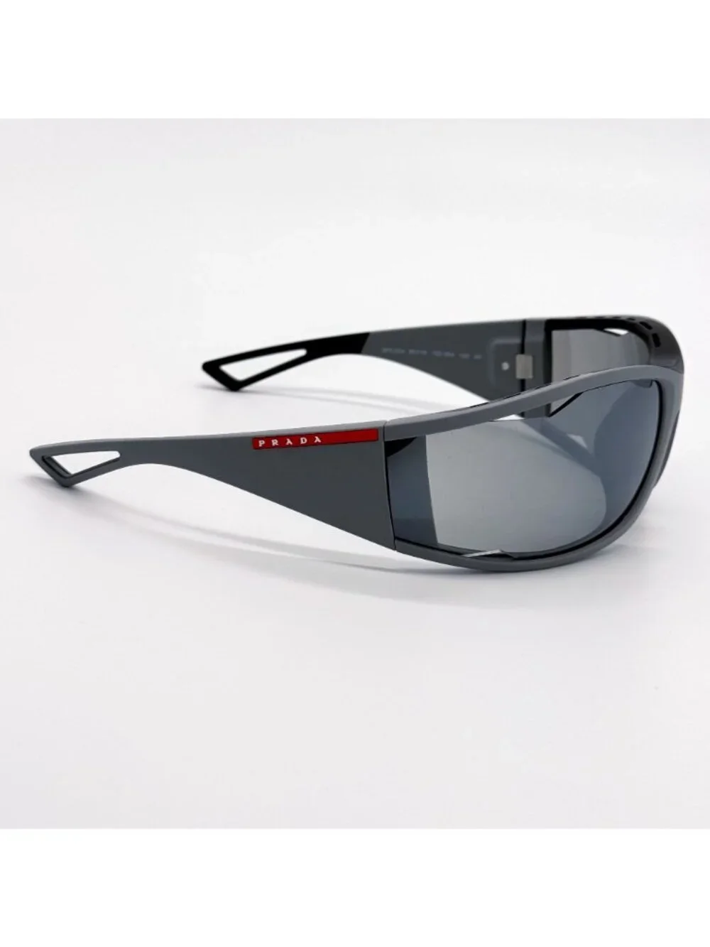 New Prada Linea Rossa Sunglasses PSA04S 13Z05A With Fabric Chain